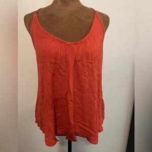 Roxy Vibrant Red Sleeveless Tank Top